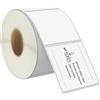 BETCKEY - 51mm x 38mm(2 in x 1,5 in) Perforated Etichette Termiche per Codice a Barre e Indirizzo Compatibile con stampanti Zebra e altre [1 Rotolo/1000 Etichette]