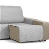 Martina Home Copri chaise longue imbottito Ambar, 240 cm, Grigio