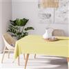 Soleil d'ocre, Alix Tovaglia rettangolare antimacchia, Poliestere, Verde lime, 160x270 cm