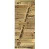 PLAGE Trompe l'oeil porte Adhésif Legno grezzo Container, Polyvinile, Marrone, 83 x 0, 1 x 204 cm
