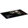 5 five simply smart 5five - tagliere 30x20cm black edition in vetro