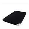 optidream Renforcé - Lenzuolo Exclusive, dimensioni 150 x 250 cm, adatto per materassi da 90 x 190-100 x 200 cm, senza elastico (nero)