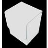 docsmagic.de Premium Magnetic Flip Box (80) White + Deck Divider - MTG PKM YGO - Porta Mazzo Bianco