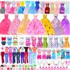 Miunana 3 Vestiti Da Sposa + 3 Vestiti Alla Moda + 3 Abiti + 2 Costumi Da Bagno + 6 Mini Vestiti + 15 PCS Scarpe + 16 Accessori Per 30 CM 11.5 Pollici Bambola
