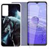 IJTYHF Vetro Temperato Pellicola Vetro Glass Film + Cover per TCL 40R 5G (6.60 Pollici) Custodia Silicone Transparent TPU Case Shell Skin Bumper -WMA16