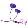 TCL SOCL300 In-Ear Headphones con microfono (isolamento acustico, Secure Fit, microfono e telecomando integrati per il controllo di musica e chiamate, cancellazione dell'eco), Viola