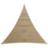 Windhager 10751 - Tenda Parasole Capri Triangolare, 4 x 4 m (a Stessa Cosa), per Giardino e terrazza, Resistente ai Raggi UV e alle intemperie, Canna, 10751