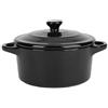 Delys-By-Verceral 518071 snackin-mi Mini Cocotte, Nero Lucido