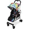 Maclaren - Passeggino Quest Arc Jason Woodside leggero e compatto per bambini fino a 25 kg, cappottina estensibile UPF 50+/impermeabile, seggiolino reclinabile,Parapioggia incluso, Multicolore