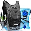 Expansea Zaino per Idratazione con Sacca d'Acqua 3L, materiale impermeabile e resistente all'usura, Adatto per gli sport all'aria aperta, corsa, ciclismo, escursionismo, alpinismo, sci