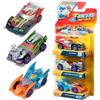 T-Racers Mix 'N Race 3 Pack - Confezione da 3 auto da collezione. Auto rimovibili in due parti e con parti intercambiabili. Confezione 3/4