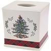 Spode Avanti Linens Spode Collezione Albero di Natale Tartan Collection, Resina, Multicolore, Copertura in Tessuto