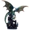 Puckator Scultura in Resina di Drago della Leggenda Oscura - Protettore del Portale, Dipinto a Mano