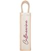 CallMeWine Sacchetto di Juta Portabottiglia Callmewine 0,75 l