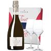 Banfi Kit Spumante Sauvignon Chardonnay Brut 'Tener Glass Pack' Banfi 0,75 l