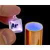 Argon Gas Sample Low Pressure Argon Rarefied Glass Cube 10mm 99.9% Pure