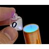 Oxygen Gas Sample Low Pressure Oxygen Rarefied Glass Cube 10mm 99.9% Pure