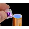 Nitrogen Gas Sample Low Pressure Nitrogen Rarefied Glass Cube 10mm 99.9% Pure