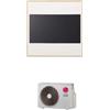Lg Climatizzatore Condizionatore pompa di calore Artcool Gallery 9000con Wi-Fi integrato e Monitor LCD. A09GA2.NSE / A09GA2.U18