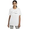 Nike Boy Swoosh, T Shirt Donna, Nero, XS