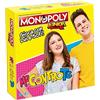 FCP Monopoly compatibile con Me Contro Te Edizione JUNIOR - Gioco Da Tavolo Edizione italiana da 8 anni in su + Omaggio Portachiave