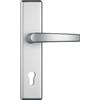 ABUS HLT612 F1 247927 - Ferramenta di protezione EK maniglia ambolati, colore: alluminio