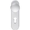 ECO K 130 - Pomello corto per porta, in alluminio, anodizzato, PZ 72