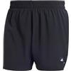 Adidas Uomo Versatile Swim Shorts, Black/Lucid Lemon, S