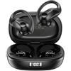 Lenovo LivePods LP75 - Auricolari Bluetooth 5.3, con gancio per orecchie da palestra e corsa