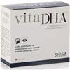 Omegor VitaDHA Liquid Omega 3 DHA in Forma Trigliceride (30 Fiale) ‒ 1450 mg di DHA per Fiala ‒ Integratore Omega 3 per la Salute di Retina e Cervello ‒ Adatto in Gravidanza e Allattamento ‒ Gusto di Limone