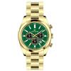 Lorenz Orologio Uomo LORENZ ref. 26209FF Chrono Bracciale Acciaio oro verde Sub 100mt