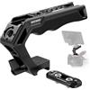 NEEWER Top Handle e NATO Rail Kit, Comoda Impugnatura Silicone con Morsetto NATO a Sgancio Rapido, 3 Scarpe Fredde e 1/4 3/8 Filettature ARRI, Compatibile con SmallRig Camera Cage Video Rig, CA008