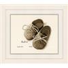 VERVACO Kit Punto Croce Contato Prime Scarpe Annuncio Nascita Punto Croce ca. 19 x 18 cm Regalo Personalizzato Set Fai da Te attività Creative Adulti Benvenuto Bambino Cross Stitch