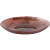 LEONARDO HOME Poesia 050638 - Ciotola decorativa in vetro con superficie luccicante, realizzata a mano, altezza 7,5 cm, diametro 50 cm, colore rosa