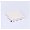 scotton spa 50 PZ PELLE BIANCO 6x6x1 cm Fondo Fondino per scatole in PVC Bomboniera | 50 FONDI FONDINI PER UNA SCATOLA BASE 6X6 rendono piu' robuste le scatole