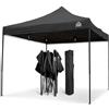 All Seasons Gazebos: Gazebo pop-up 3x3m completamente impermeabil - Nero