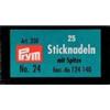 Prym - Prym Argento (0.80 x 37mm) Affilato Mancia Ricamo Aghi - 25 Aghi
