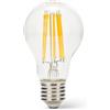 Velamp lampadina LED a filamento forma a goccia (A60) - Classe A - Attacco a vite Grande (E27) - Potenza 5W Equivalenti 75W - Luminosità 1055lm - Temperatura colore 4000K (luce naturale)