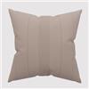 Soleil d'ocre Adèle Coperture di Cuscino, Policotone, Grigio (Talpa), 40 x 40 cm