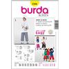 burdastyle T-Shirt e Pantaloni 19 x 13 cm Burda B2506 Patron Couture