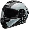 Bell Race Star Flex Dlx Offset nero bianco lucido