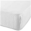 Zucchi COPRIMATERASSO DUE 2 PIAZZE MATRIMONIALE ZUCCHI BASICS IN SPUGNA JERSEY JACQUARD CM 175 x 200
