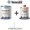 veneziani SMALTO ELASTICO PER GOMMONI GUMMIPAINT VENEZIANI 500 ml. + DILUENTE 6380 ml. 500