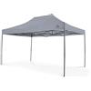 All Seasons Gazebos: Gazebo pop-up 3x4.5m completamente impermeabil - Grigio metallizzato