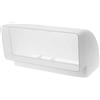 Repa Market 220 x 90 mm/22 x 9 cm ad arco rettangolare per tubo - Angolo: 90° - Sistema di ventilazione, riscaldamento, raffreddamento - elemento di ventilazione per spazi limitati