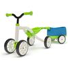 Chillafish CPQT01LIM Quadie + TRAILIE: 4 ruote Grow-with-Me Ride-On Quad e Trailer Combo, Lime