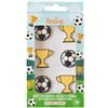 Decora 0500436 Confezione Da 6 Decorazioni Champions In Zucchero