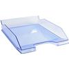 Exacompta Set di 6 vaschette Combo Midi blu ghiaccio trasp. lucido