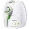 SENCOR SFR 3220WH FRIGGITRICE AD Aria Calda, 1500 W, 2.6 Litri, Plastica Alluminio, Green, White