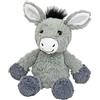 Kögler - 76901-Babbling Animal Donkey Johnny, Alto Circa 24 cm, Peluche ripetitore con Funzione di Riproduzione, ripete Tutto e Si muove, Colore Grigio, 76901